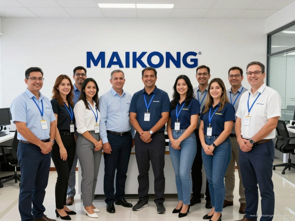 Equipe comercial da MAIKONG pronta para atender clientes brasileiros