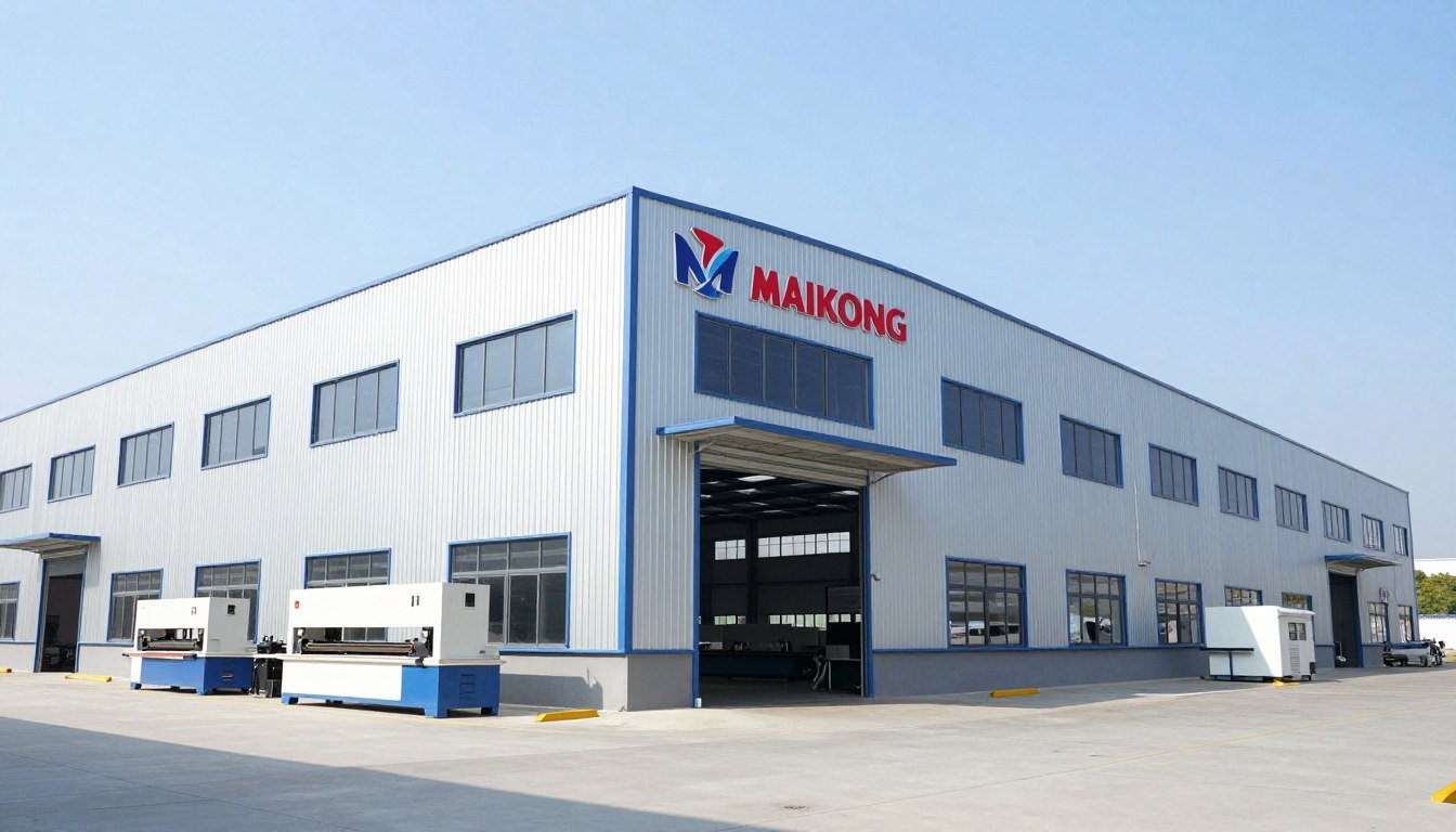 Fábrica MAIKONG de máquinas de fabricar blocos em SZ, GD