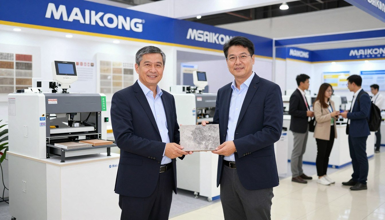 Oportunidade de distribuição de máquinas MAIKONG para tijolo ecológico no Brasil