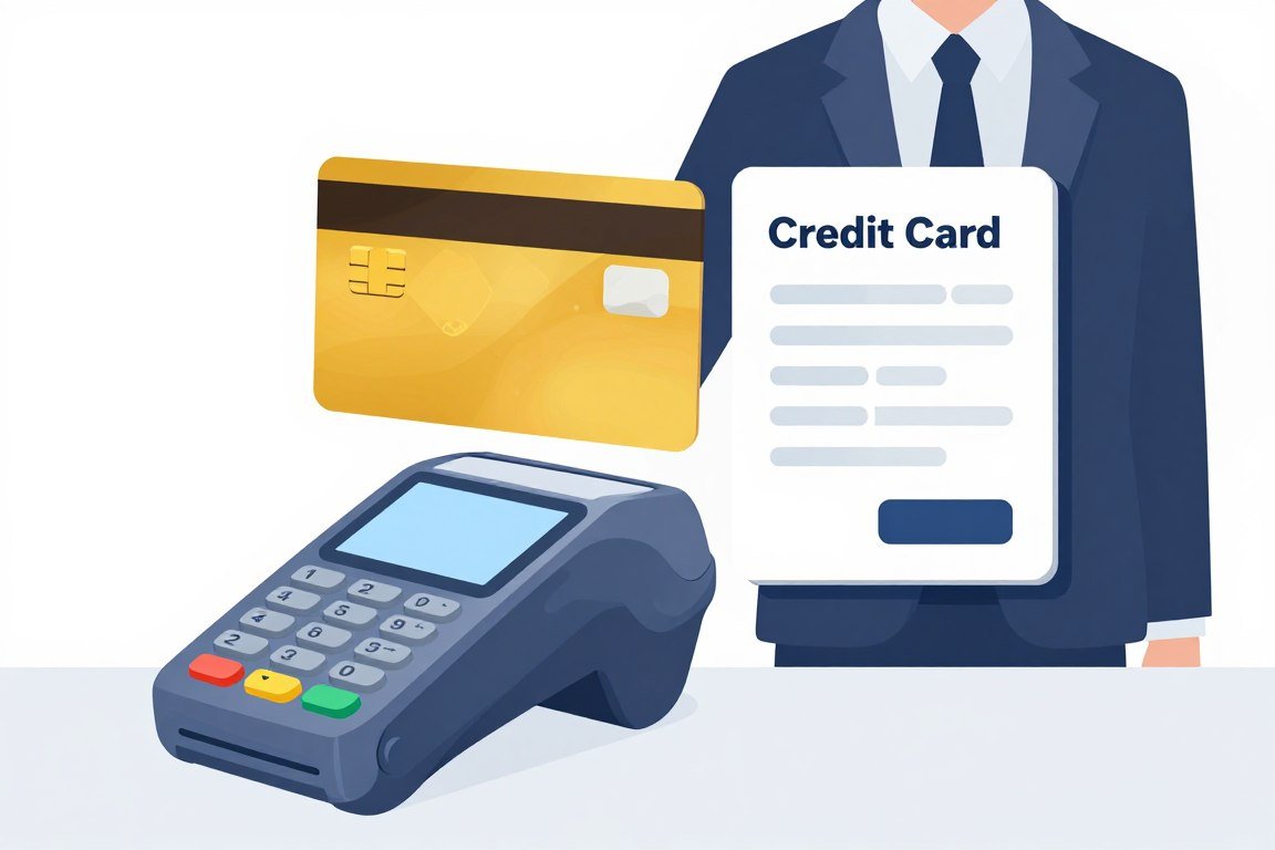 Representação de pagamento parcelado em cartão de crédito