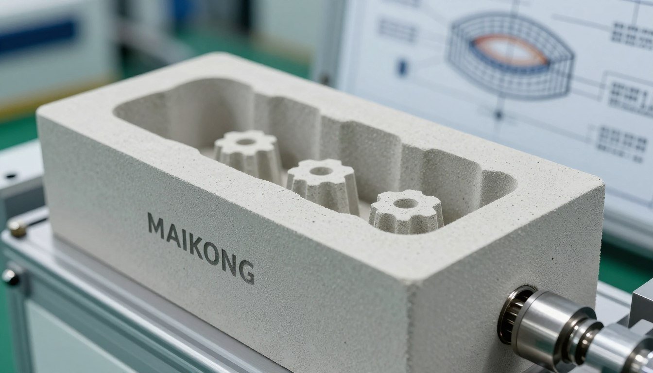 Tecnologia avançada nas formas tijolo ecologico MAIKONG