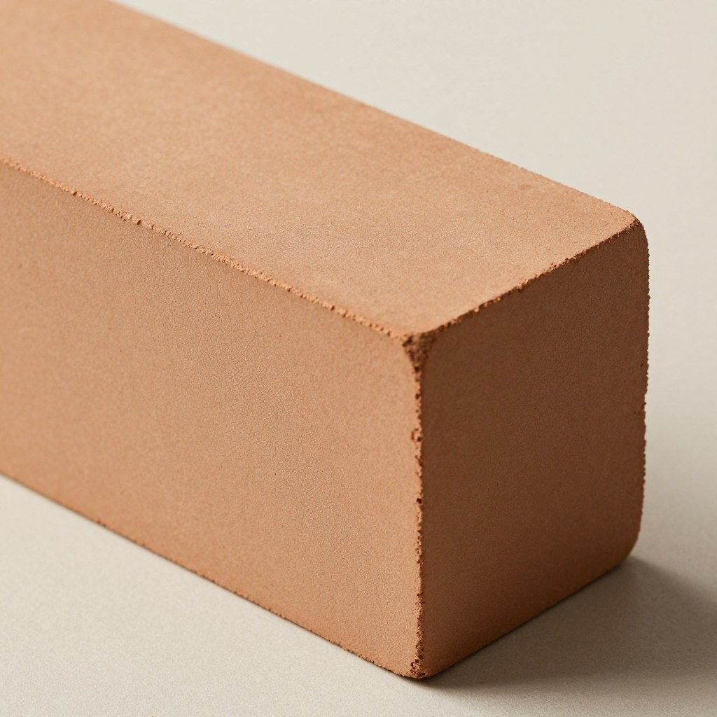 Tijolo ecológico meio-bloco produzido pela máquina MAIKONG