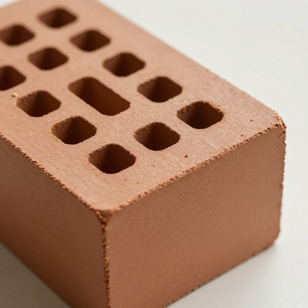 Tijolo ecológico padrão produzido pela máquina MAIKONG