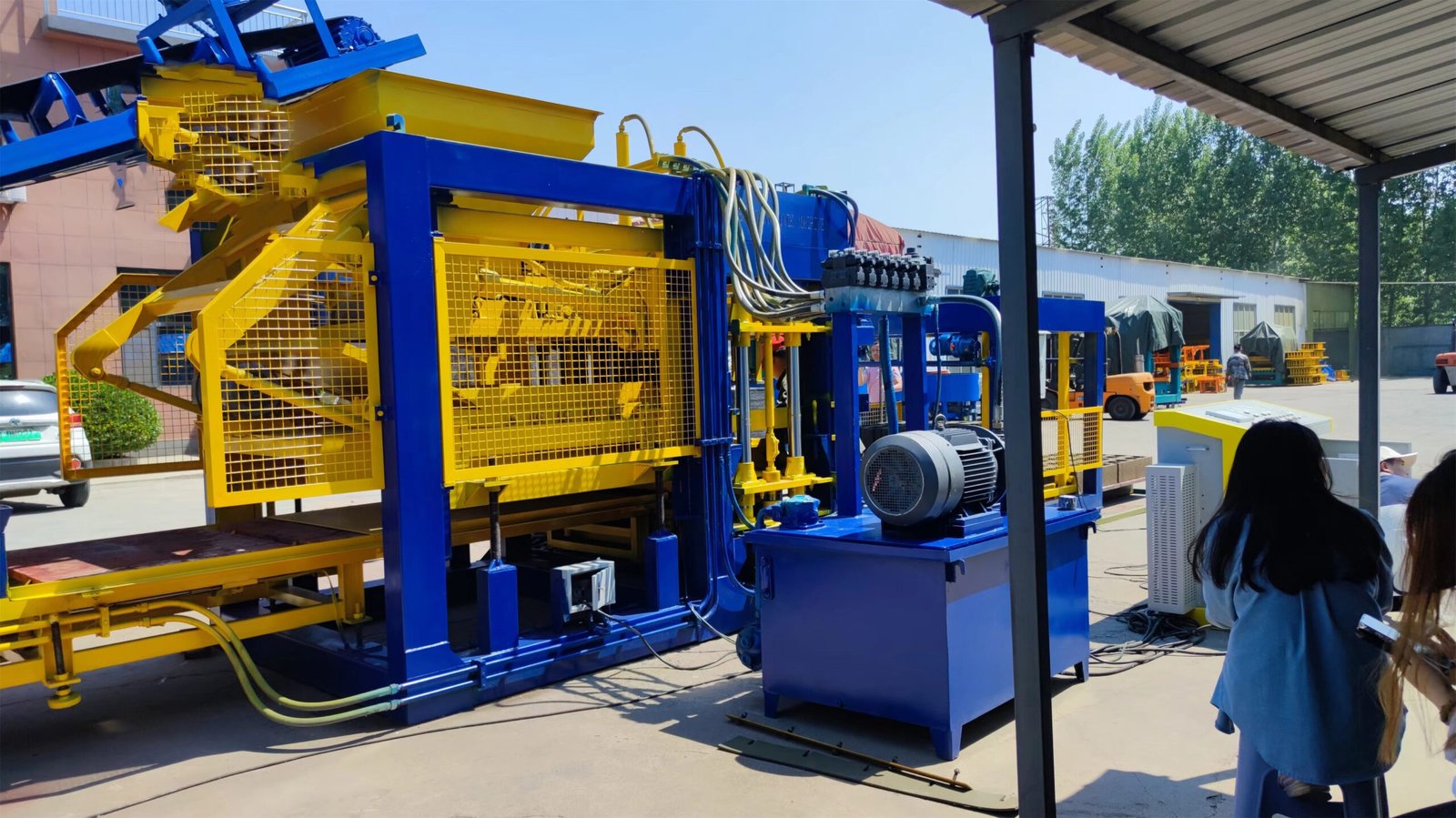 Máquina de Bloco Concreto