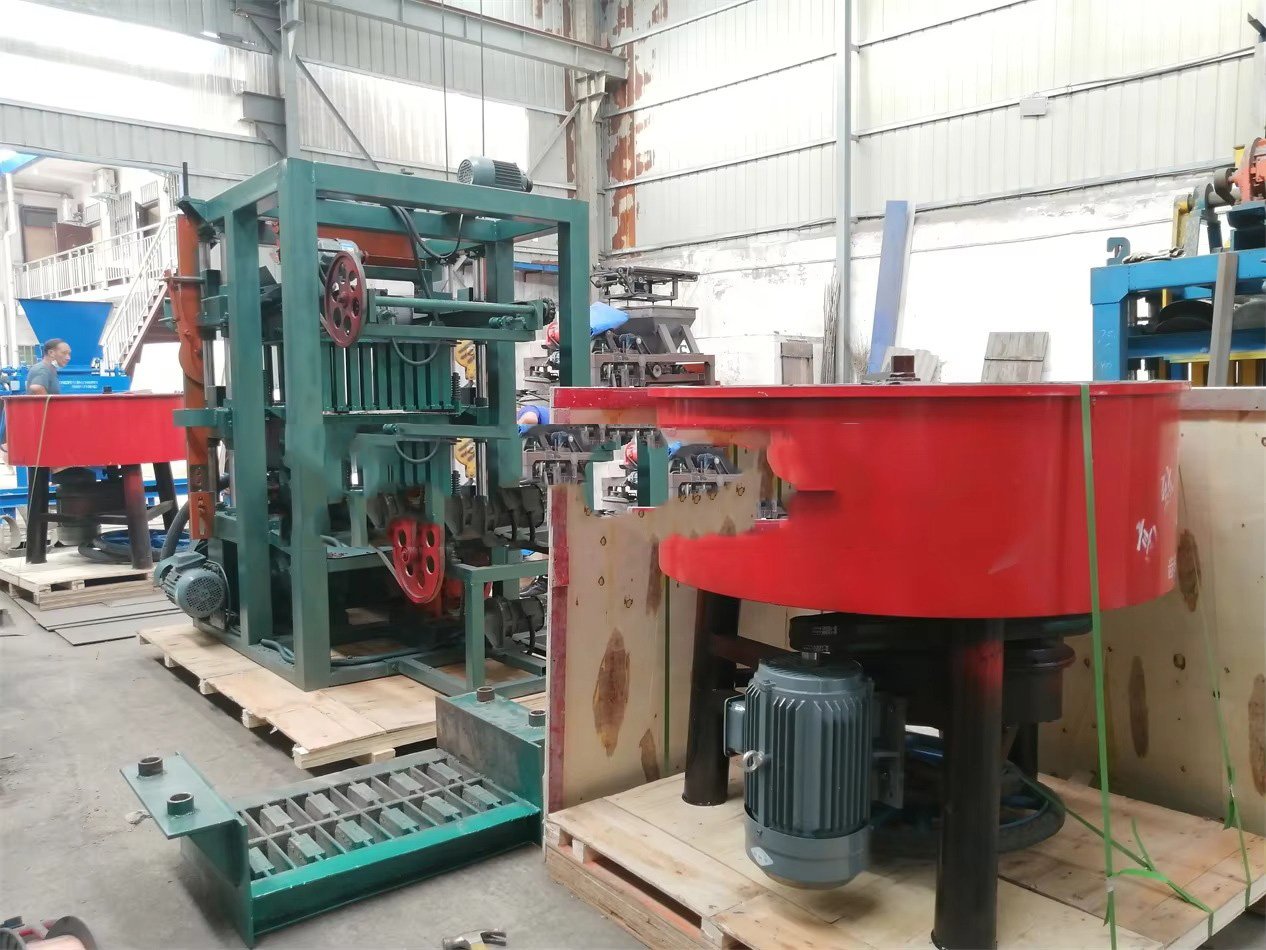 Máquina de Fazer Bloco de Cimento