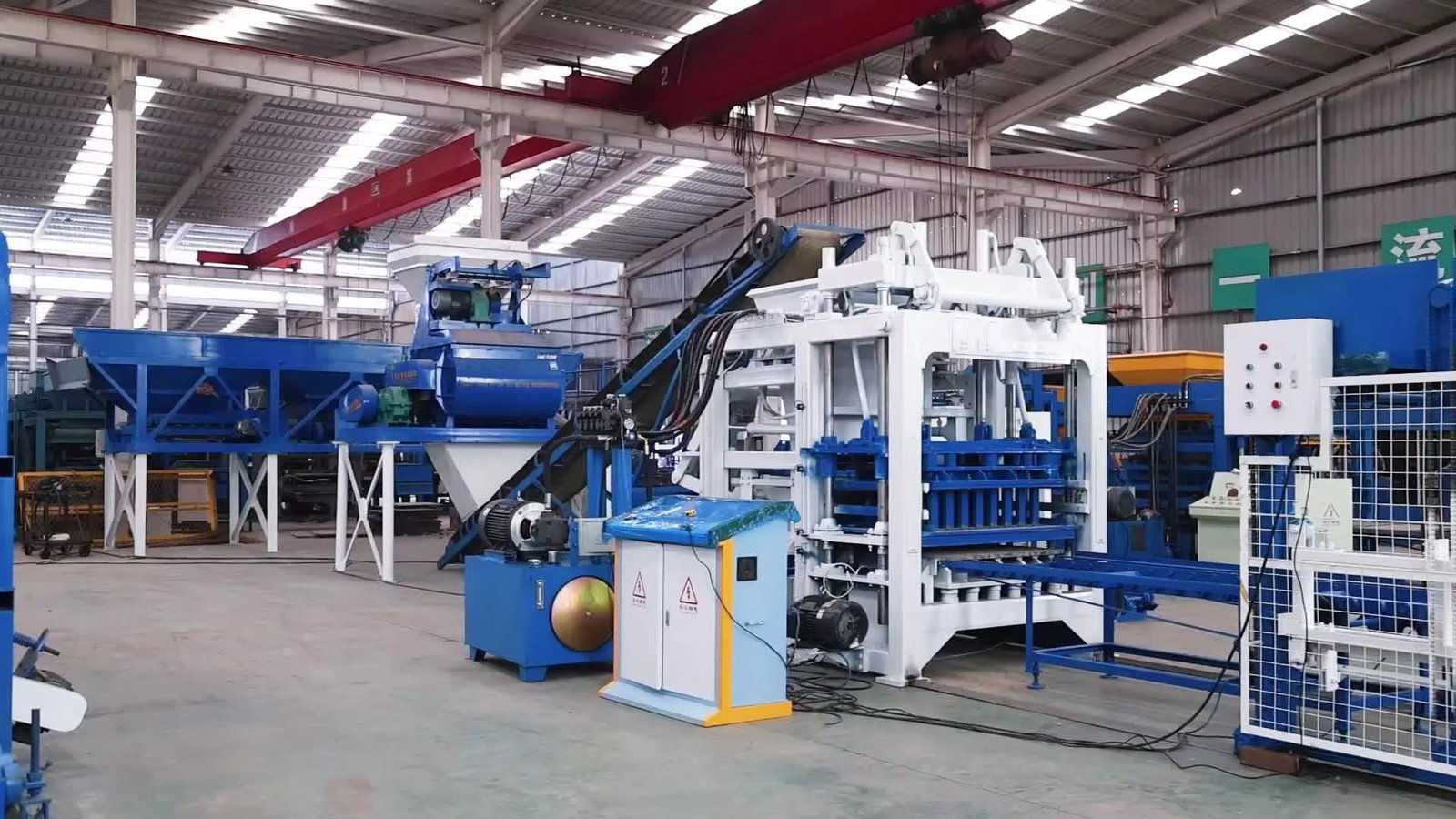 Máquina de Fazer Blocos de Cimento