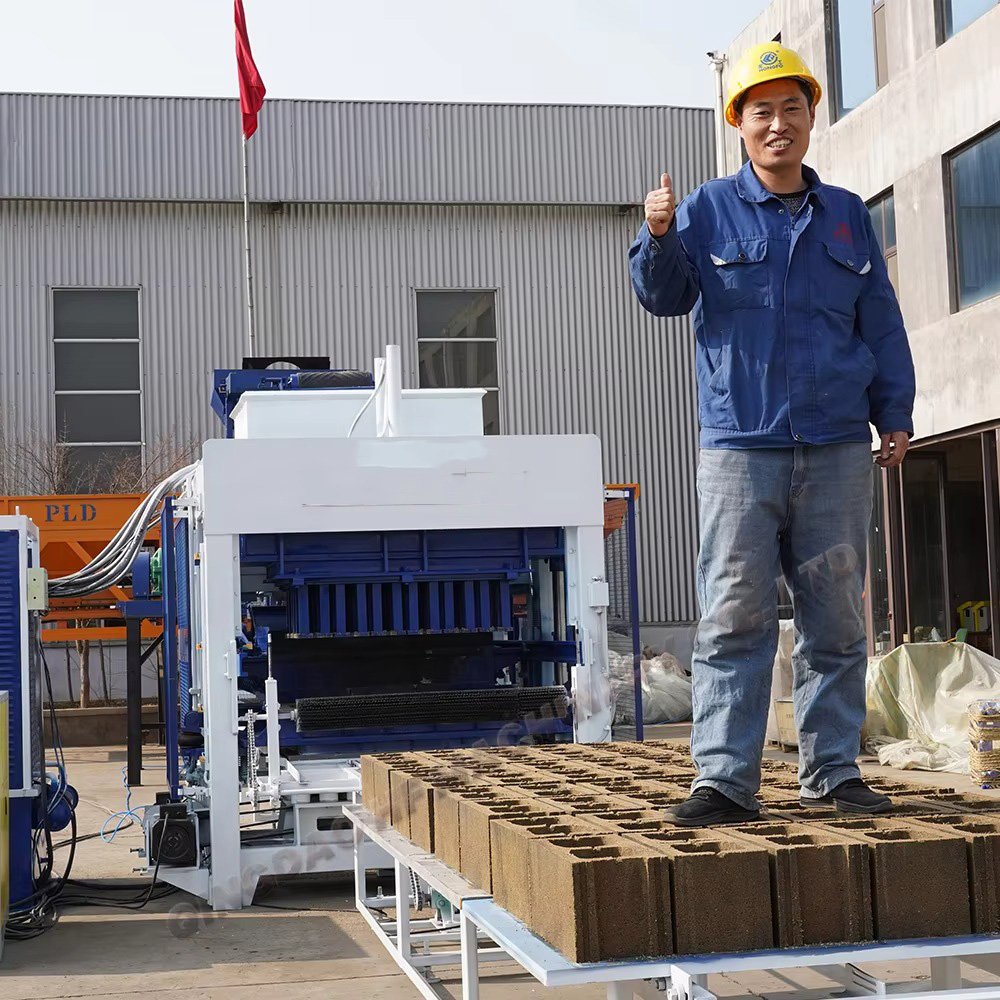 máquinas para fabricação de blocos e tijolos