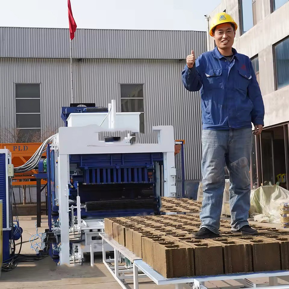 Máquina de Fazer Tijolo Maciço