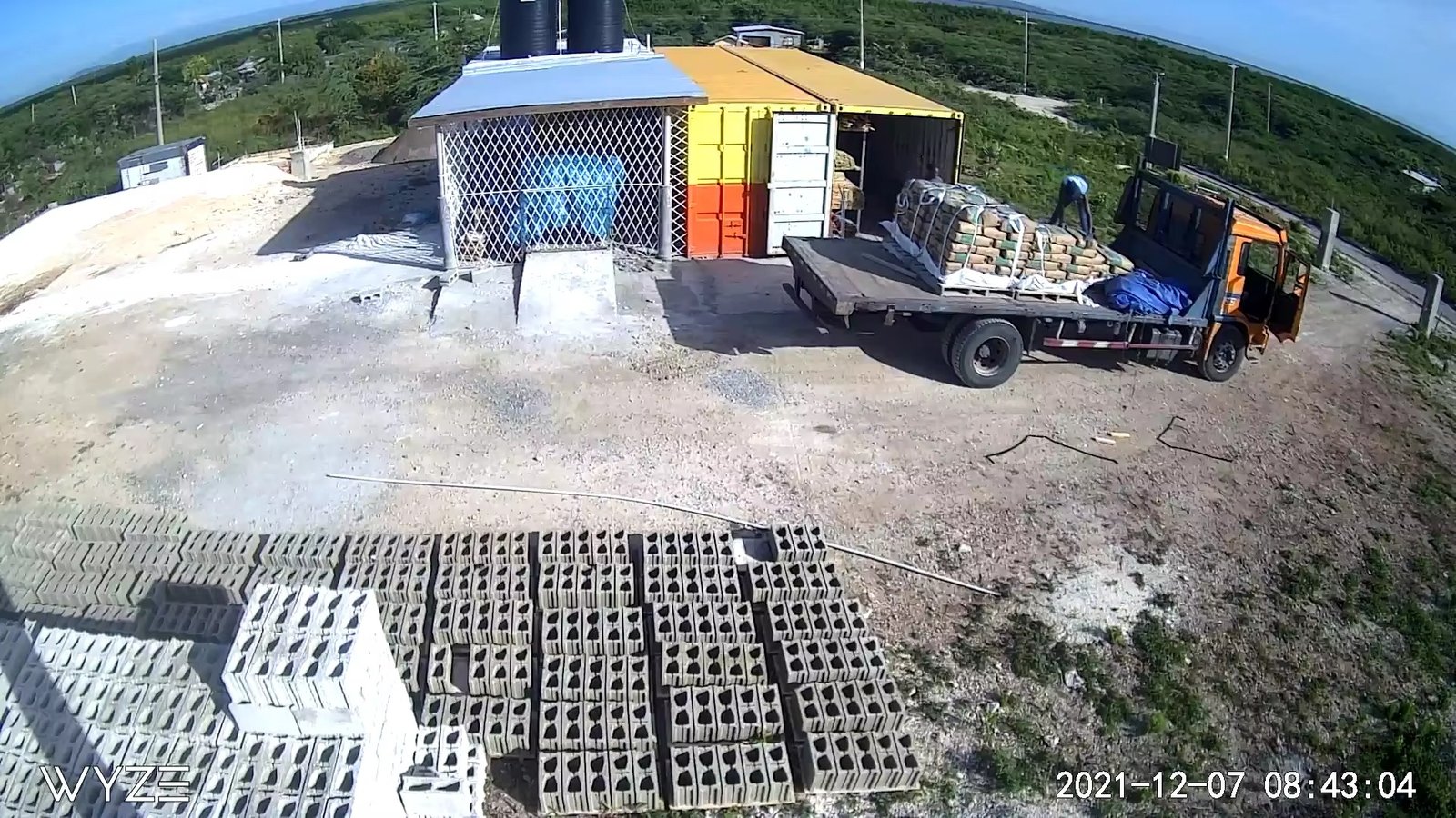 Pequena fábrica rural de blocos na Índia usando equipamento MAIKONG