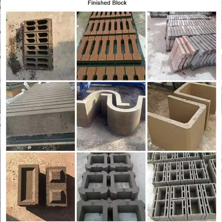 Forma tijolo ecologico de alta qualidade fabricada pela MAIKONG