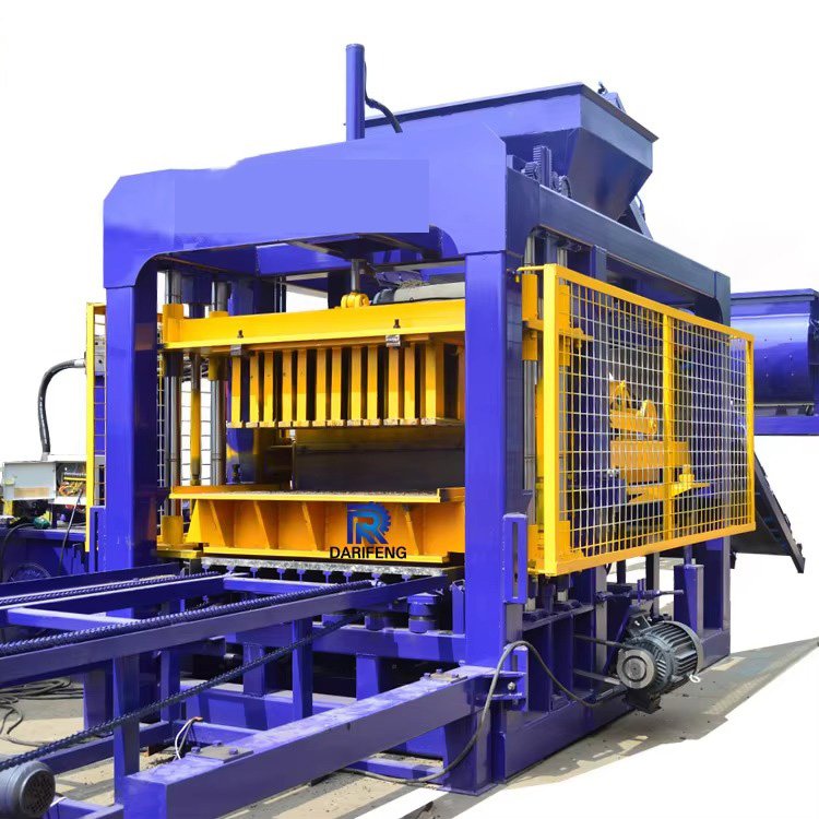 Máquina de Fazer Blocos de Concreto Automática