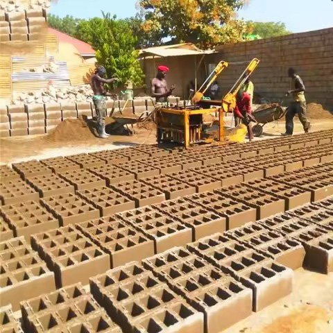 Máquina de Tijolo Ecológico Manual 