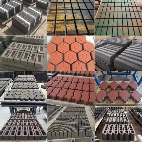 Máquina de Fazer Blocos de Concreto