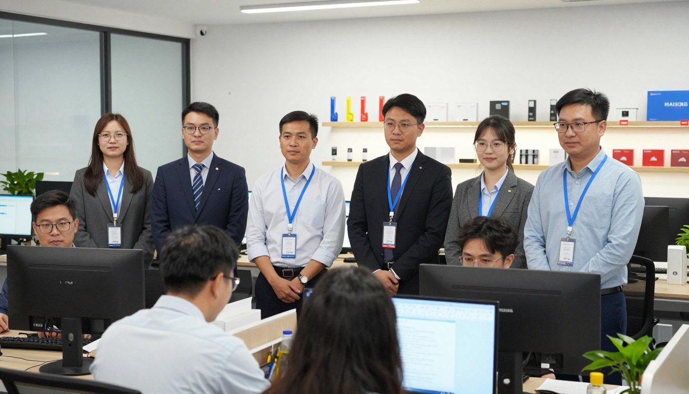 Equipe de vendas e suporte técnico MAIKONG pronta para atender clientes