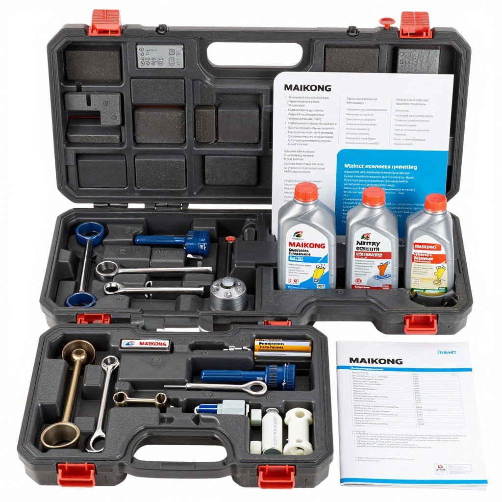 Kit de manutenção MAIKONG para máquinas de tijolo ecológico