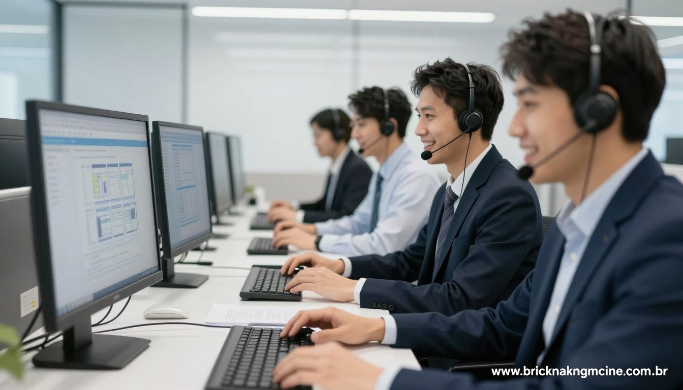 MAIKONG customer service team providing technical support to Brazilian clients