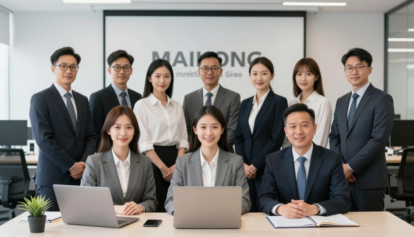 Equipe MAIKONG pronta para atender clientes brasileiros
