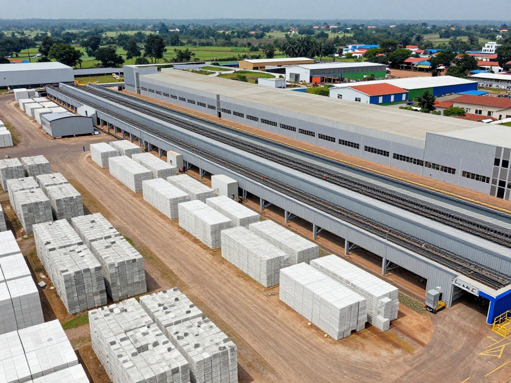 Fábrica MAIKONG na Nigéria com produção em larga escala