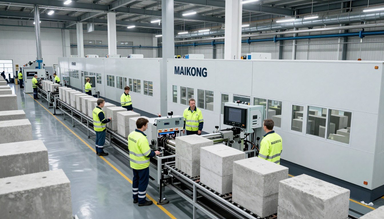 Instalação MAIKONG na Europa com certificações rigorosas