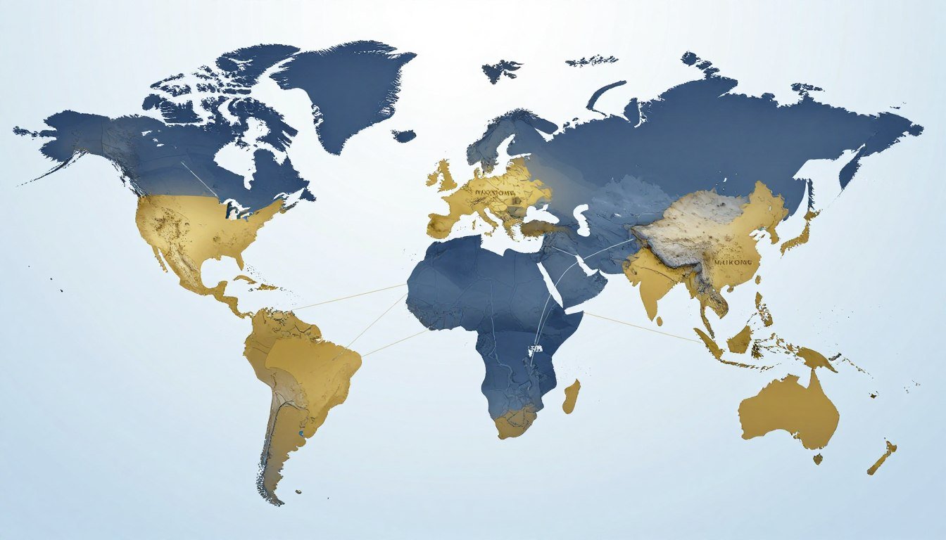 Rede de distribuidores MAIKONG ao redor do mundo