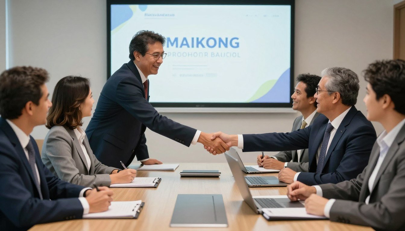 Reunião de parceiros distribuidores MAIKONG