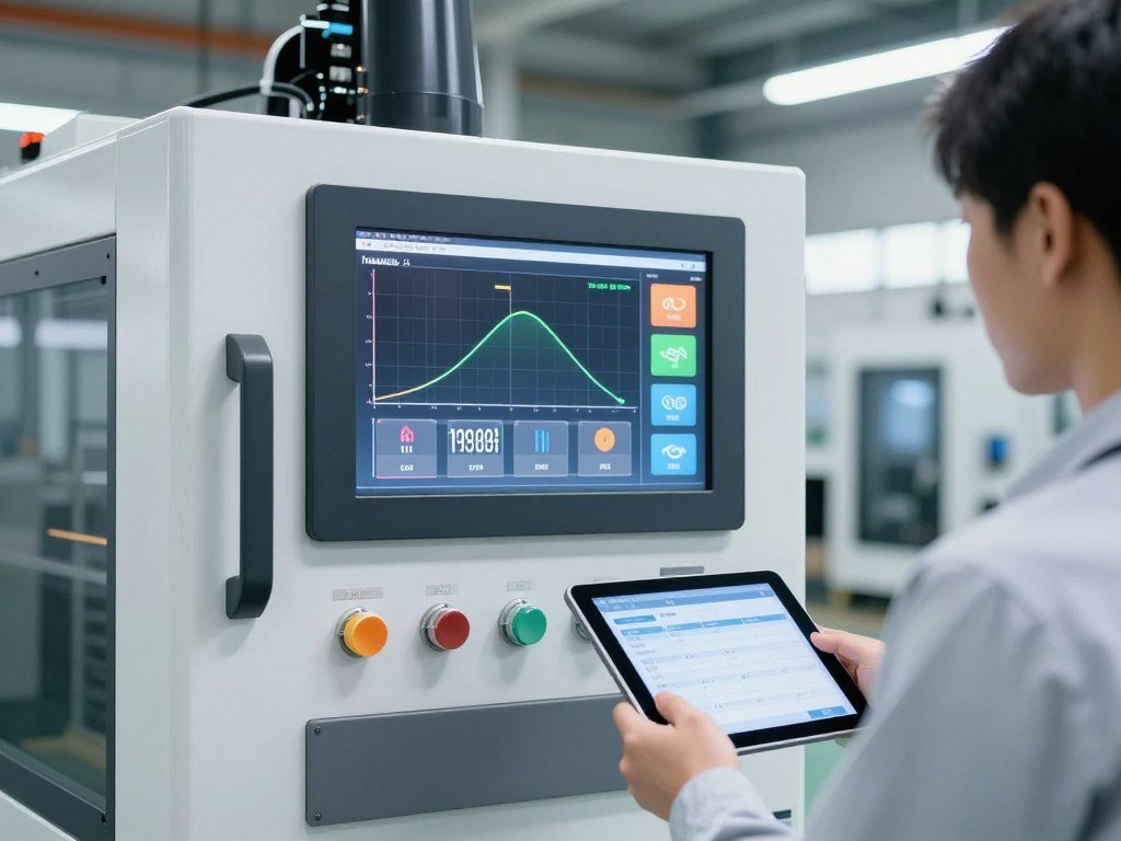 painel de controle digital de máquina de blocos MAIKONG