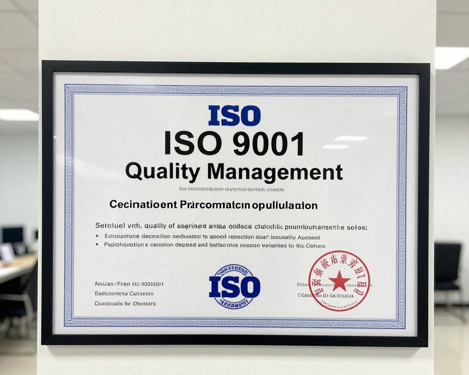 Certificado ISO 9001 da fábrica MAIKONG Certificado ISO 9001 da fábrica MAIKONG